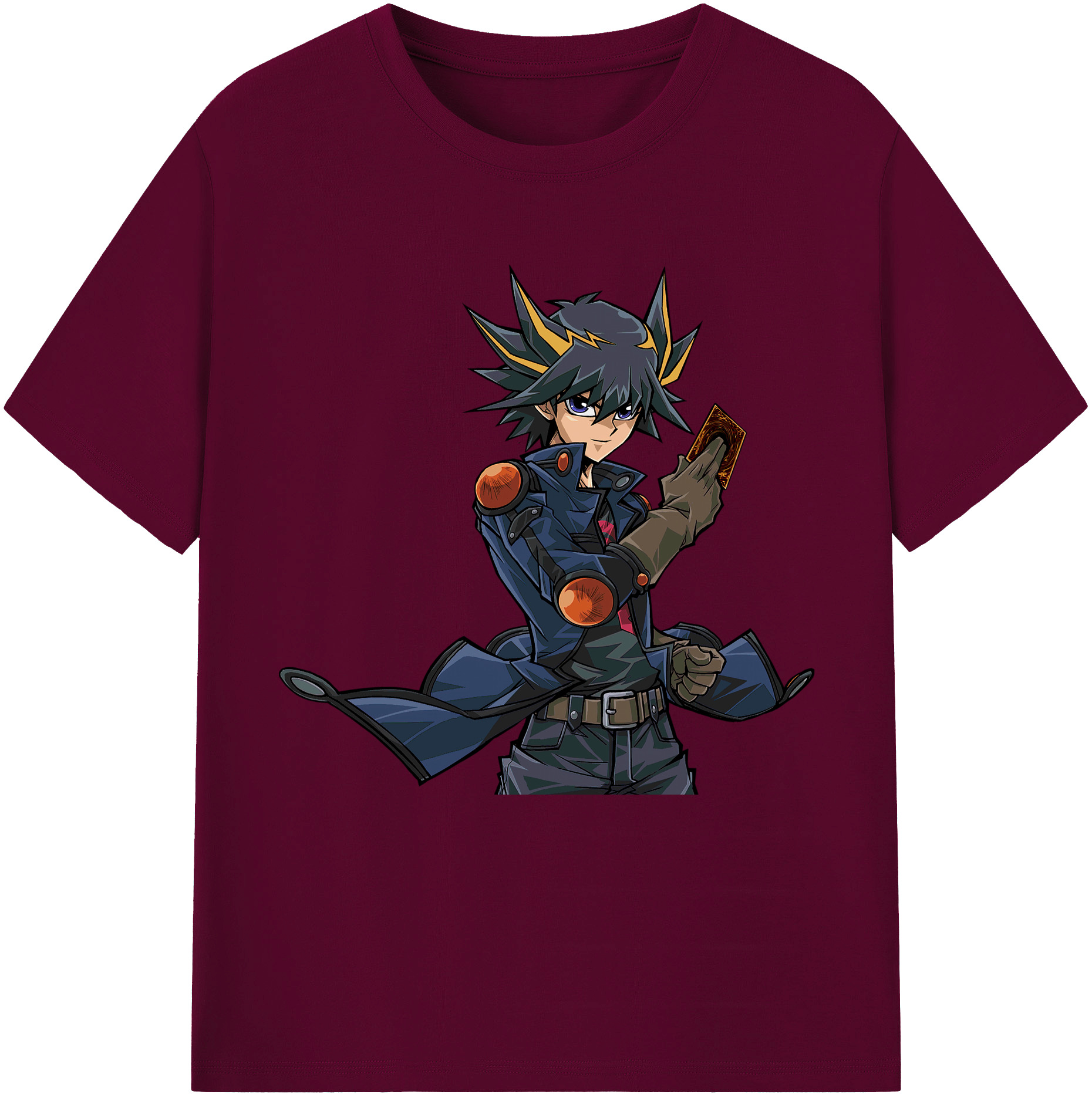（画像用） 遊☆戯☆王 Yu-Gi-Oh! レディースカジュアルプリントTシャツ（綿100％）